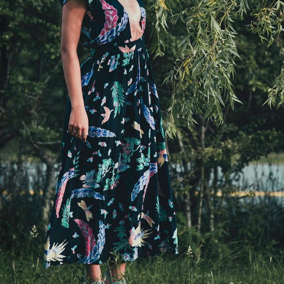 Vintage cotton maxi. - Picture 1 of 7